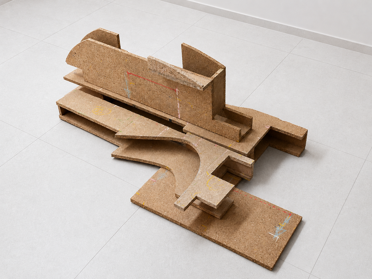 Chipboard Construction by Silvio Ruggieri