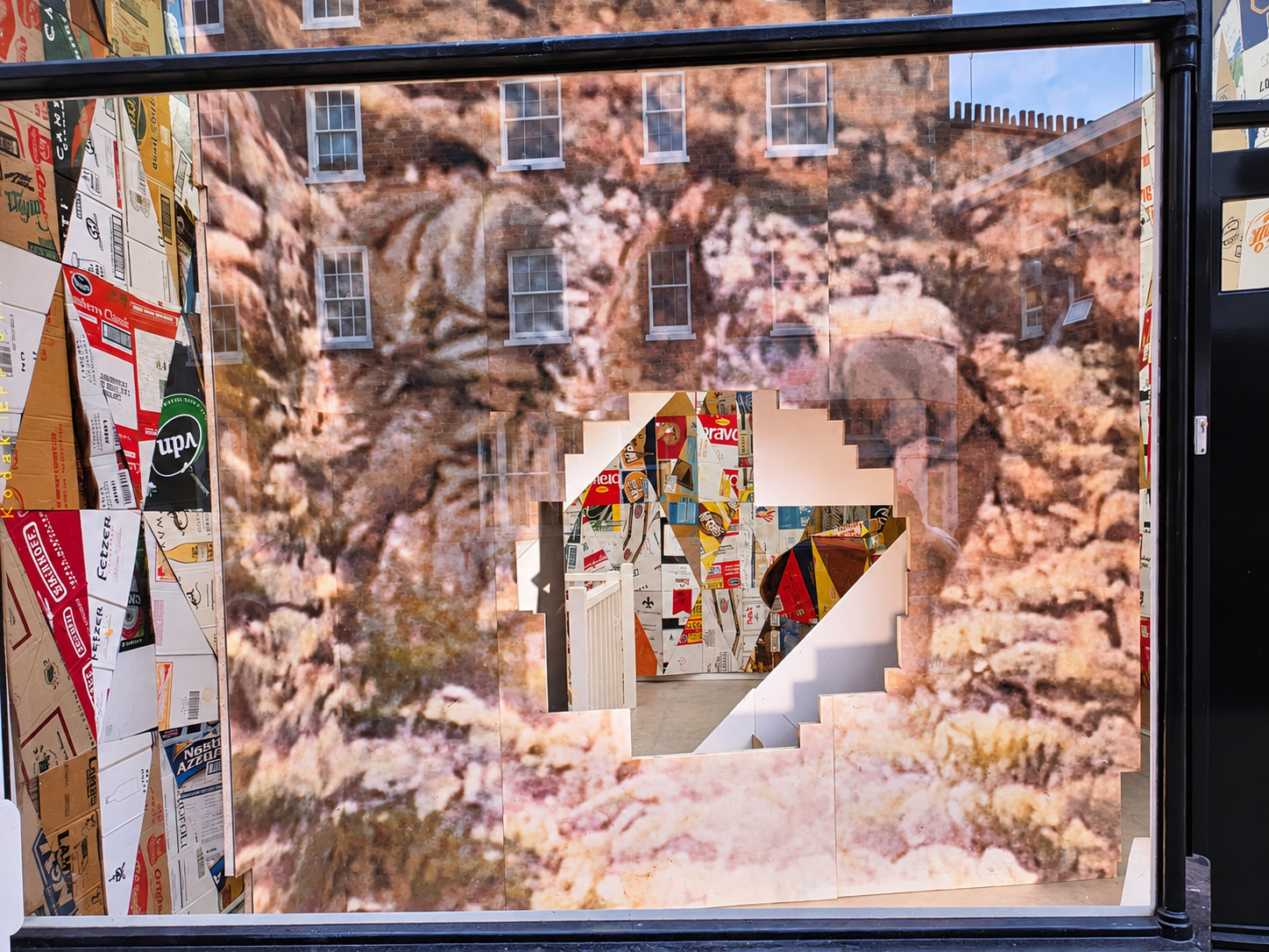 Pathological Form – Desert of the Real, gallery window